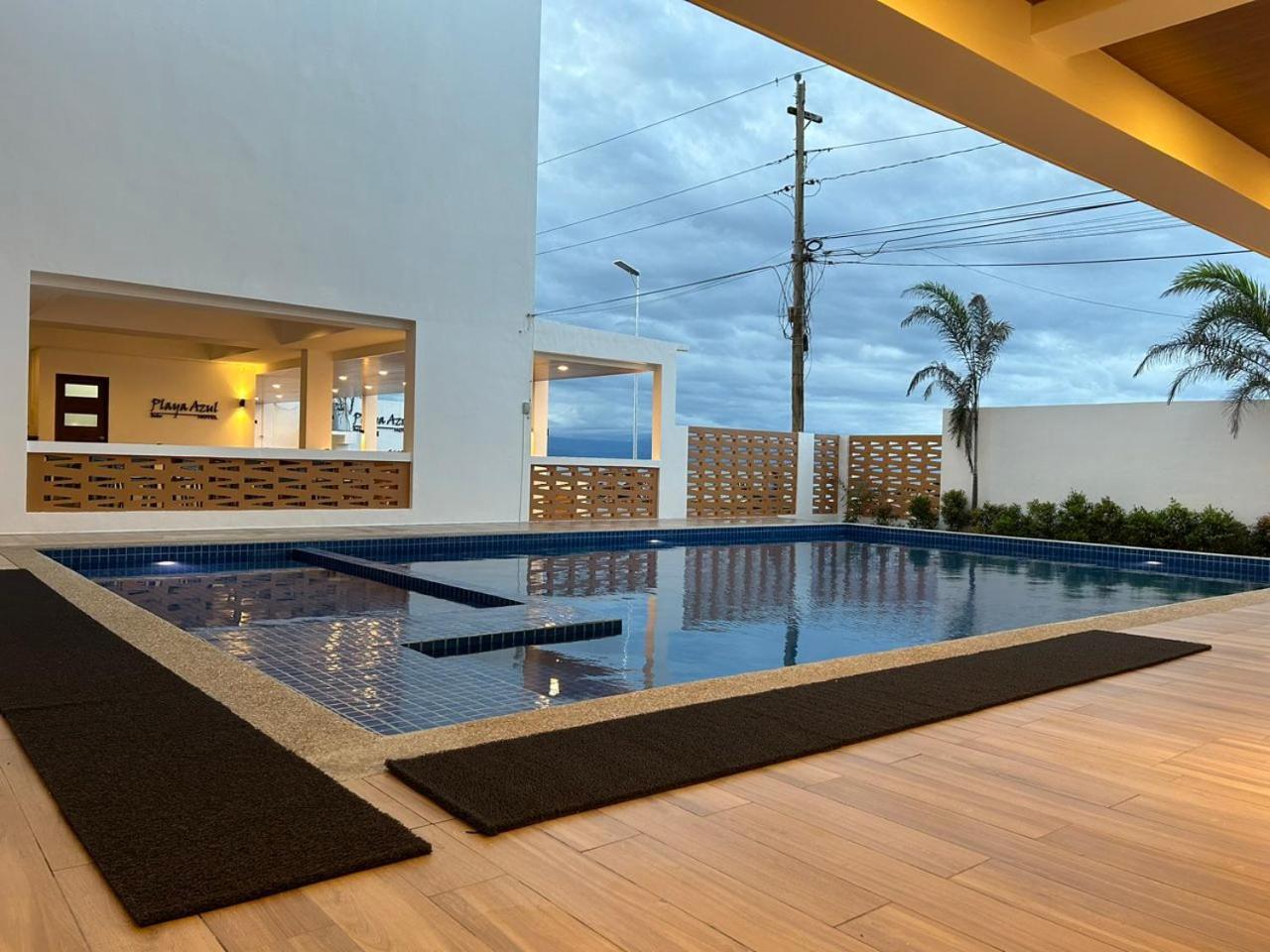Hotel Playa Azul Baler Exterior foto